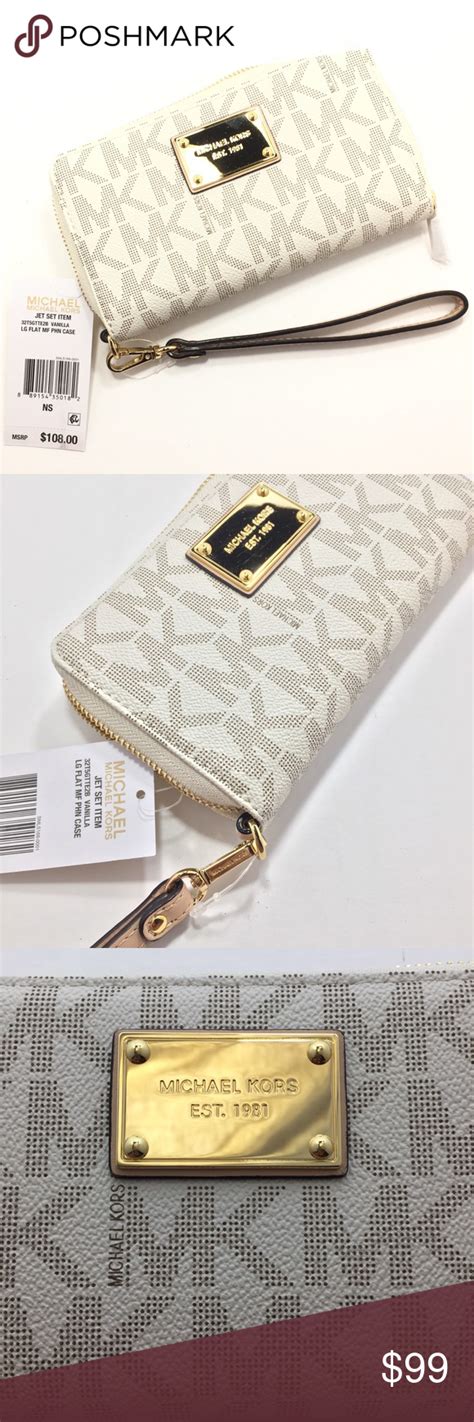 michael kors jet set wallets|Michael Kors wristlet jet set.